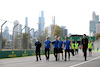 GP AUSTRALIA, Fernando Alonso (ESP) Alpine F1 Team walks the circuit with the team.
06.04.2022. Formula 1 World Championship, Rd 3, Australian Grand Prix, Albert Park, Melbourne, Australia, Preparation Day.
 - www.xpbimages.com, EMail: requests@xpbimages.com © Copyright: Coates / XPB Images