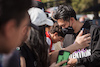 GP AUSTRALIA, Guanyu Zhou (CHN) Alfa Romeo F1 Team with fans.
07.04.2022. Formula 1 World Championship, Rd 3, Australian Grand Prix, Albert Park, Melbourne, Australia, Preparation Day.
- www.xpbimages.com, EMail: requests@xpbimages.com © Copyright: Bearne / XPB Images