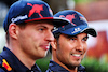 GP AUSTRALIA, Sergio Perez (MEX) Red Bull Racing with team mate Max Verstappen (NLD) Red Bull Racing.
07.04.2022. Formula 1 World Championship, Rd 3, Australian Grand Prix, Albert Park, Melbourne, Australia, Preparation Day.
- www.xpbimages.com, EMail: requests@xpbimages.com © Copyright: Batchelor / XPB Images