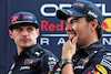 GP AUSTRALIA, Sergio Perez (MEX) Red Bull Racing with Max Verstappen (NLD) Red Bull Racing.
07.04.2022. Formula 1 World Championship, Rd 3, Australian Grand Prix, Albert Park, Melbourne, Australia, Preparation Day.
 - www.xpbimages.com, EMail: requests@xpbimages.com © Copyright: Coates / XPB Images