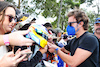 GP AUSTRALIA, Fernando Alonso (ESP) Alpine F1 Team with fans.
07.04.2022. Formula 1 World Championship, Rd 3, Australian Grand Prix, Albert Park, Melbourne, Australia, Preparation Day.
 - www.xpbimages.com, EMail: requests@xpbimages.com © Copyright: Coates / XPB Images