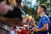 GP AUSTRALIA, Oscar Piastri (AUS) Alpine F1 Team Reserve Driver with fans.
07.04.2022. Formula 1 World Championship, Rd 3, Australian Grand Prix, Albert Park, Melbourne, Australia, Preparation Day.
 - www.xpbimages.com, EMail: requests@xpbimages.com © Copyright: Coates / XPB Images