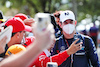GP AUSTRALIA, Nicholas Latifi (CDN) Williams Racing with fans.
07.04.2022. Formula 1 World Championship, Rd 3, Australian Grand Prix, Albert Park, Melbourne, Australia, Preparation Day.
 - www.xpbimages.com, EMail: requests@xpbimages.com © Copyright: Coates / XPB Images
