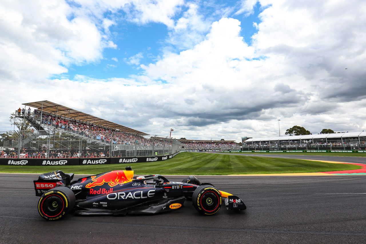 GP AUSTRALIA, Max Verstappen (NLD), Red Bull Racing 
09.04.2022. Formula 1 World Championship, Rd 3, Australian Grand Prix, Albert Park, Melbourne, Australia, Qualifiche Day.
- www.xpbimages.com, EMail: requests@xpbimages.com © Copyright: Charniaux / XPB Images