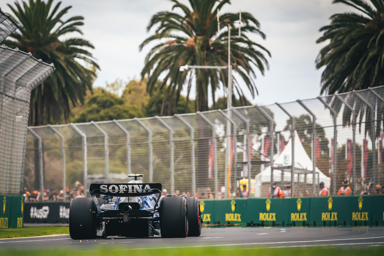 GP AUSTRALIA, Nicholas Latifi (CDN) Williams Racing FW44.
09.04.2022. Formula 1 World Championship, Rd 3, Australian Grand Prix, Albert Park, Melbourne, Australia, Qualifiche Day.
- www.xpbimages.com, EMail: requests@xpbimages.com © Copyright: Bearne / XPB Images
