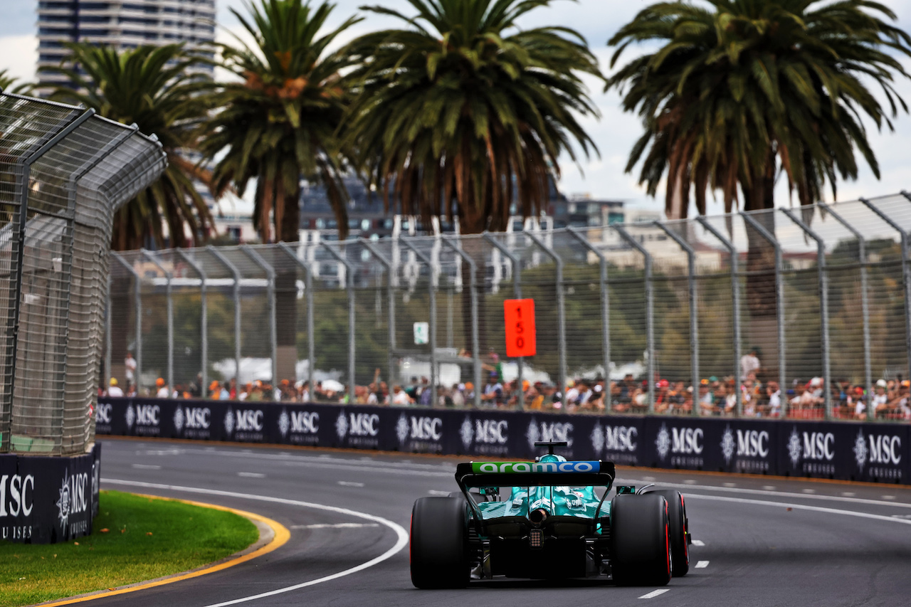 GP AUSTRALIA, Lance Stroll (CDN) Aston Martin F1 Team AMR22.
09.04.2022. Formula 1 World Championship, Rd 3, Australian Grand Prix, Albert Park, Melbourne, Australia, Qualifiche Day.
- www.xpbimages.com, EMail: requests@xpbimages.com © Copyright: Batchelor / XPB Images