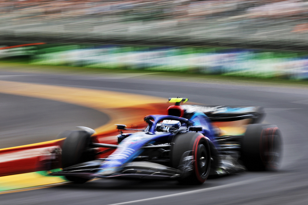 GP AUSTRALIA, Nicholas Latifi (CDN) Williams Racing FW44.
09.04.2022. Formula 1 World Championship, Rd 3, Australian Grand Prix, Albert Park, Melbourne, Australia, Qualifiche Day.
- www.xpbimages.com, EMail: requests@xpbimages.com © Copyright: Bearne / XPB Images