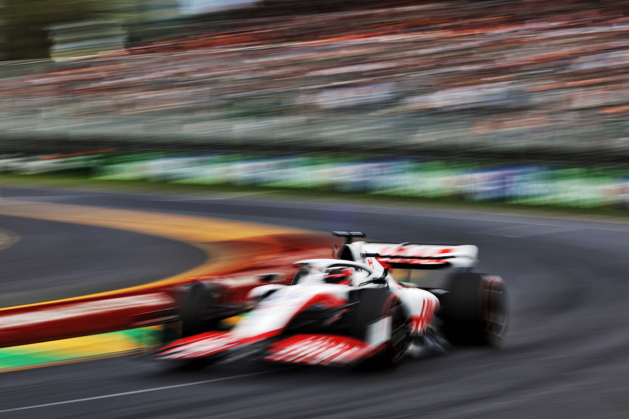 GP AUSTRALIA, Kevin Magnussen (DEN) Haas VF-22.
09.04.2022. Formula 1 World Championship, Rd 3, Australian Grand Prix, Albert Park, Melbourne, Australia, Qualifiche Day.
- www.xpbimages.com, EMail: requests@xpbimages.com © Copyright: Bearne / XPB Images