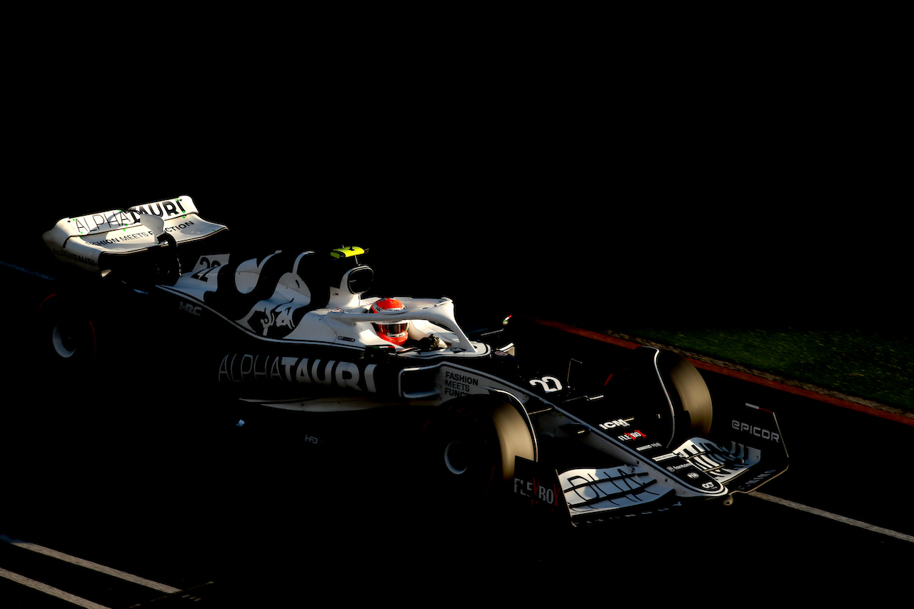 GP AUSTRALIA, Yuki Tsunoda (JPN) AlphaTauri AT03.
09.04.2022. Formula 1 World Championship, Rd 3, Australian Grand Prix, Albert Park, Melbourne, Australia, Qualifiche Day.
 - www.xpbimages.com, EMail: requests@xpbimages.com © Copyright: Coates / XPB Images