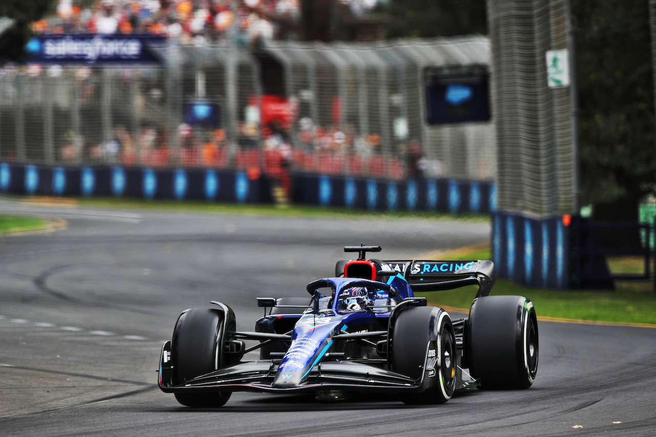 GP AUSTRALIA, Alexander Albon (THA) Williams Racing FW44.
09.04.2022. Formula 1 World Championship, Rd 3, Australian Grand Prix, Albert Park, Melbourne, Australia, Qualifiche Day.
- www.xpbimages.com, EMail: requests@xpbimages.com © Copyright: Batchelor / XPB Images
