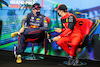 GP AUSTRALIA, (L to R): Max Verstappen (NLD) Red Bull Racing e Charles Leclerc (MON) Ferrari in the post qualifying FIA Press Conference.
09.04.2022. Formula 1 World Championship, Rd 3, Australian Grand Prix, Albert Park, Melbourne, Australia, Qualifiche Day.
- www.xpbimages.com, EMail: requests@xpbimages.com © Copyright: XPB Images