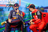 GP AUSTRALIA, (L to R): Max Verstappen (NLD) Red Bull Racing e Charles Leclerc (MON) Ferrari in the post qualifying FIA Press Conference.
09.04.2022. Formula 1 World Championship, Rd 3, Australian Grand Prix, Albert Park, Melbourne, Australia, Qualifiche Day.
- www.xpbimages.com, EMail: requests@xpbimages.com © Copyright: XPB Images