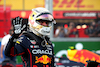 GP AUSTRALIA, Max Verstappen (NLD) Red Bull Racing celebrates his third position in qualifying parc ferme.
09.04.2022. Formula 1 World Championship, Rd 3, Australian Grand Prix, Albert Park, Melbourne, Australia, Qualifiche Day.
 - www.xpbimages.com, EMail: requests@xpbimages.com © Copyright: Coates / XPB Images
