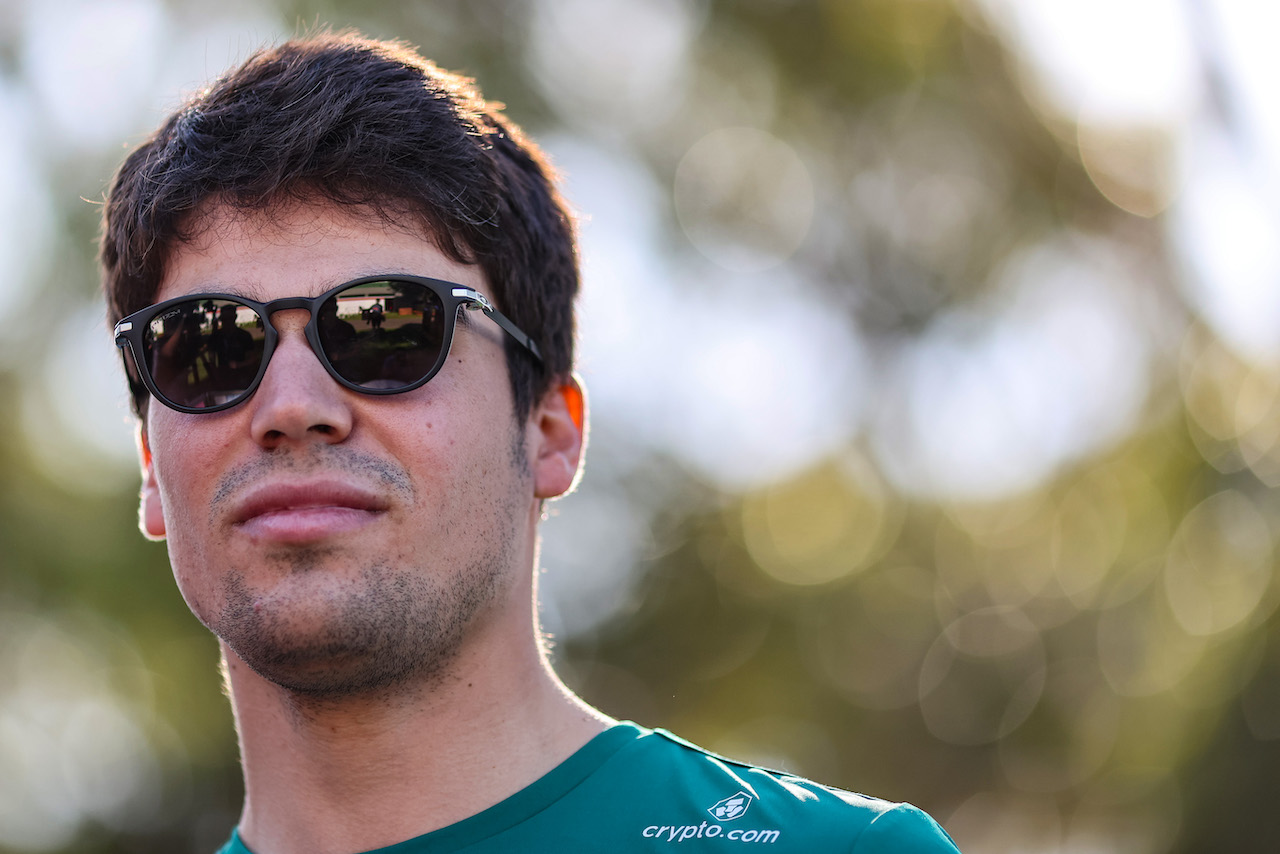 GP AUSTRALIA, Lance Stroll (CDN), Aston Martin F1 Team 
08.04.2022. Formula 1 World Championship, Rd 3, Australian Grand Prix, Albert Park, Melbourne, Australia, Practice Day.
- www.xpbimages.com, EMail: requests@xpbimages.com ¬© Copyright: Charniaux / XPB Images