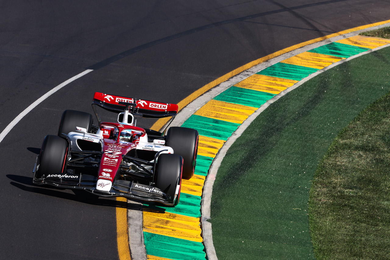 GP AUSTRALIA, Valtteri Bottas (FIN), Alfa Romeo Racing 
08.04.2022. Formula 1 World Championship, Rd 3, Australian Grand Prix, Albert Park, Melbourne, Australia, Practice Day.
- www.xpbimages.com, EMail: requests@xpbimages.com ¬© Copyright: Charniaux / XPB Images