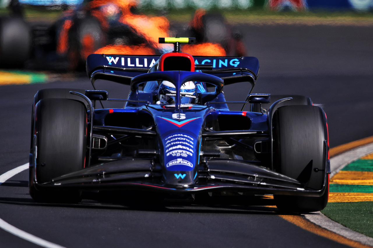GP AUSTRALIA, Nicholas Latifi (CDN) Williams Racing FW44.
08.04.2022. Formula 1 World Championship, Rd 3, Australian Grand Prix, Albert Park, Melbourne, Australia, Practice Day.
 - www.xpbimages.com, EMail: requests@xpbimages.com © Copyright: Coates / XPB Images