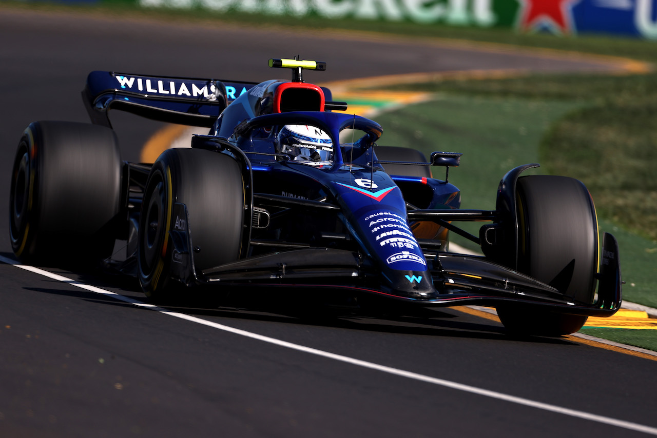 GP AUSTRALIA, Nicholas Latifi (CDN), Williams Racing 
08.04.2022. Formula 1 World Championship, Rd 3, Australian Grand Prix, Albert Park, Melbourne, Australia, Practice Day.
- www.xpbimages.com, EMail: requests@xpbimages.com ¬© Copyright: Charniaux / XPB Images