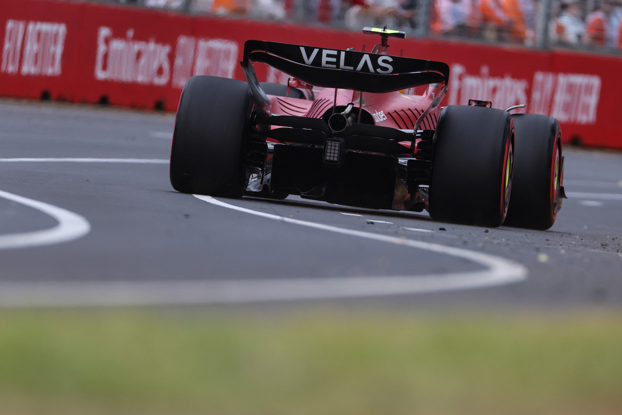 GP AUSTRALIA, Carlos Sainz Jr (ESP), Ferrari 
08.04.2022. Formula 1 World Championship, Rd 3, Australian Grand Prix, Albert Park, Melbourne, Australia, Practice Day.
- www.xpbimages.com, EMail: requests@xpbimages.com ¬© Copyright: Charniaux / XPB Images