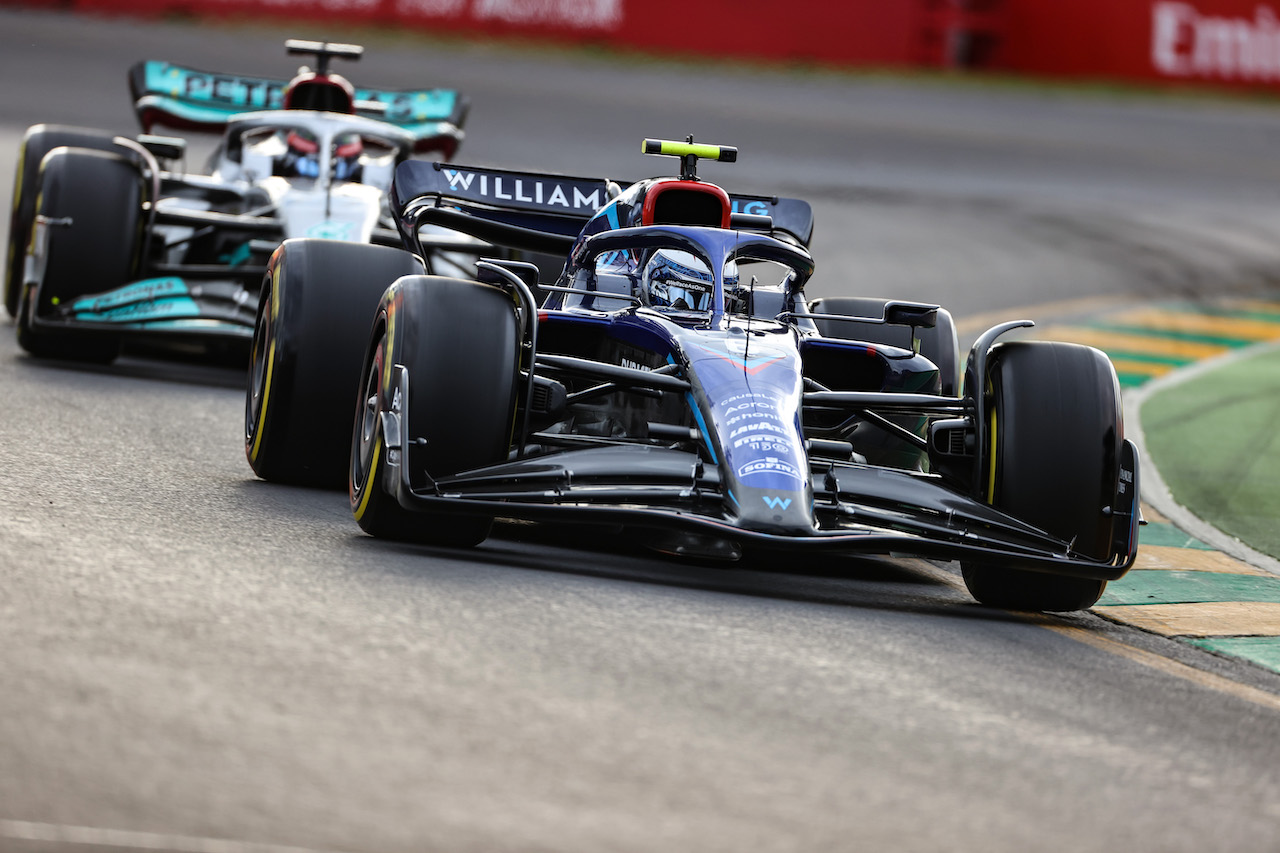 GP AUSTRALIA, Nicholas Latifi (CDN), Williams Racing 
08.04.2022. Formula 1 World Championship, Rd 3, Australian Grand Prix, Albert Park, Melbourne, Australia, Practice Day.
- www.xpbimages.com, EMail: requests@xpbimages.com © Copyright: Charniaux / XPB Images