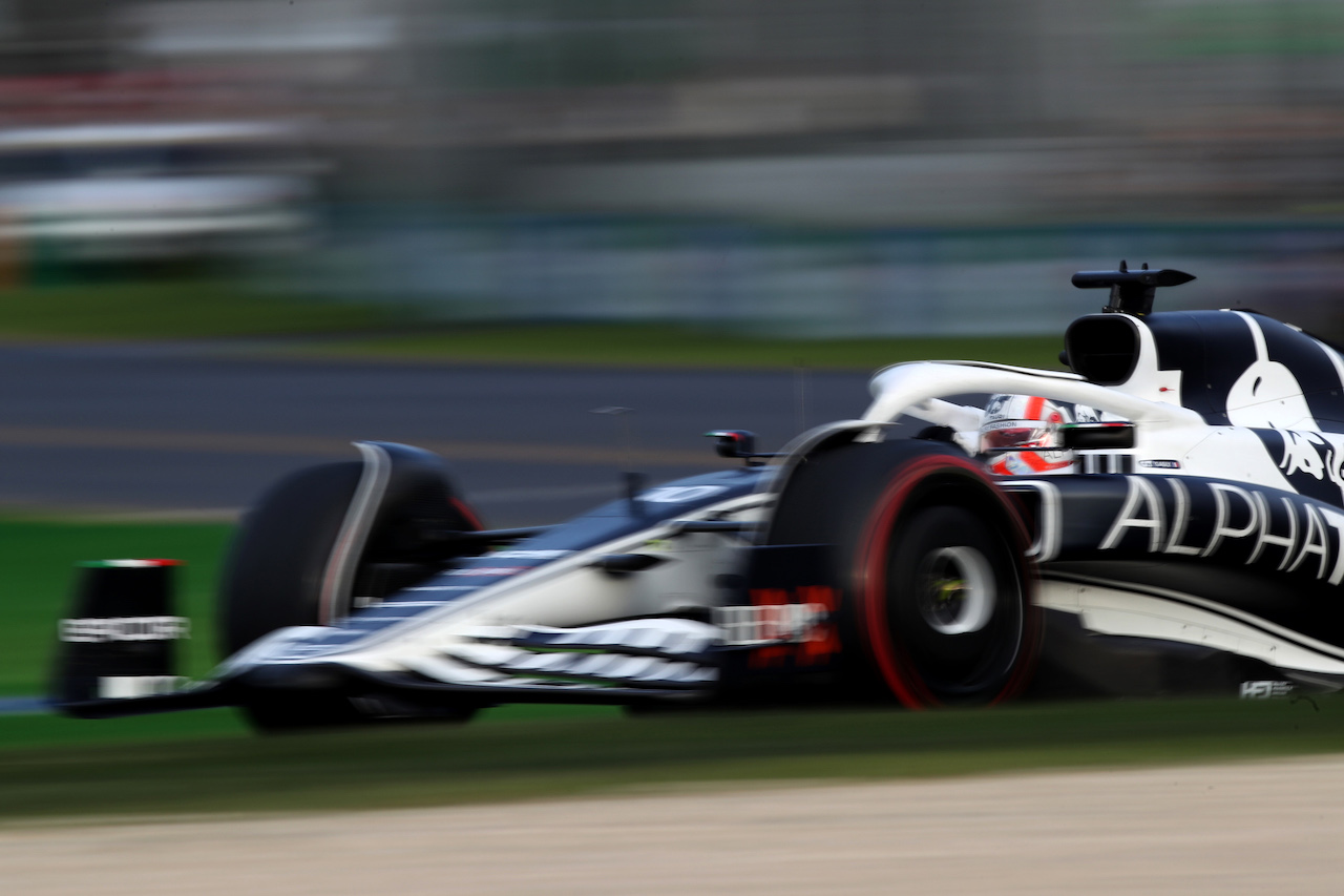 GP AUSTRALIA, Pierre Gasly (FRA) AlphaTauri AT03.
08.04.2022. Formula 1 World Championship, Rd 3, Australian Grand Prix, Albert Park, Melbourne, Australia, Practice Day.
 - www.xpbimages.com, EMail: requests@xpbimages.com © Copyright: Coates / XPB Images