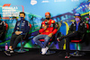 GP AUSTRALIA, (L to R): Alexander Albon (THA) Williams Racing; Carlos Sainz Jr (ESP) Ferrari; e Fernando Alonso (ESP) Alpine F1 Team, in the FIA Press Conference.
08.04.2022. Formula 1 World Championship, Rd 3, Australian Grand Prix, Albert Park, Melbourne, Australia, Practice Day.
- www.xpbimages.com, EMail: requests@xpbimages.com © Copyright: XPB Images