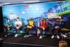 GP AUSTRALIA, (L to R): Sebastian Vettel (GER) Aston Martin F1 Team; Pierre Gasly (FRA) AlphaTauri; Daniel Ricciardo (AUS) McLaren; Charles Leclerc (MON) Ferrari; e Nicholas Latifi (CDN) Williams Racing, in the FIA Press Conference.
08.04.2022. Formula 1 World Championship, Rd 3, Australian Grand Prix, Albert Park, Melbourne, Australia, Practice Day.
- www.xpbimages.com, EMail: requests@xpbimages.com © Copyright: XPB Images