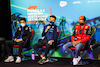 GP AUSTRALIA, (L to R): Alexander Albon (THA) Williams Racing; Carlos Sainz Jr (ESP) Ferrari; e Fernando Alonso (ESP) Alpine F1 Team, in the FIA Press Conference.
08.04.2022. Formula 1 World Championship, Rd 3, Australian Grand Prix, Albert Park, Melbourne, Australia, Practice Day.
- www.xpbimages.com, EMail: requests@xpbimages.com © Copyright: XPB Images