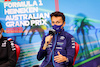 GP AUSTRALIA, Alexander Albon (THA) Williams Racing in the FIA Press Conference.
08.04.2022. Formula 1 World Championship, Rd 3, Australian Grand Prix, Albert Park, Melbourne, Australia, Practice Day.
- www.xpbimages.com, EMail: requests@xpbimages.com © Copyright: XPB Images