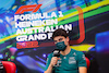 GP AUSTRALIA, Lance Stroll (CDN) Aston Martin F1 Team in the FIA Press Conference.
08.04.2022. Formula 1 World Championship, Rd 3, Australian Grand Prix, Albert Park, Melbourne, Australia, Practice Day.
- www.xpbimages.com, EMail: requests@xpbimages.com © Copyright: XPB Images