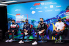 GP AUSTRALIA, (L to R): Guanyu Zhou (CHN) Alfa Romeo F1 Team; Sergio Perez (MEX) Red Bull Racing; George Russell (GBR) Mercedes AMG F1; e Mick Schumacher (GER) Haas F1 Team, in the FIA Press Conference.
08.04.2022. Formula 1 World Championship, Rd 3, Australian Grand Prix, Albert Park, Melbourne, Australia, Practice Day.
- www.xpbimages.com, EMail: requests@xpbimages.com © Copyright: XPB Images