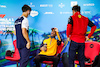 GP AUSTRALIA, (L to R): Pierre Gasly (FRA) AlphaTauri; Daniel Ricciardo (AUS) McLaren; e Charles Leclerc (MON) Ferrari, in the FIA Press Conference.
08.04.2022. Formula 1 World Championship, Rd 3, Australian Grand Prix, Albert Park, Melbourne, Australia, Practice Day.
- www.xpbimages.com, EMail: requests@xpbimages.com © Copyright: XPB Images