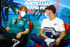 GP AUSTRALIA, (L to R): Sebastian Vettel (GER) Aston Martin F1 Team e Pierre Gasly (FRA) AlphaTauri in the FIA Press Conference.
08.04.2022. Formula 1 World Championship, Rd 3, Australian Grand Prix, Albert Park, Melbourne, Australia, Practice Day.
- www.xpbimages.com, EMail: requests@xpbimages.com © Copyright: XPB Images