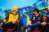 GP AUSTRALIA, (L to R): Lando Norris (GBR) McLaren e Max Verstappen (NLD) Red Bull Racing in the FIA Press Conference.
08.04.2022. Formula 1 World Championship, Rd 3, Australian Grand Prix, Albert Park, Melbourne, Australia, Practice Day.
- www.xpbimages.com, EMail: requests@xpbimages.com © Copyright: XPB Images