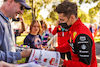 GP AUSTRALIA, Charles Leclerc (MON) Ferrari with fans.
08.04.2022. Formula 1 World Championship, Rd 3, Australian Grand Prix, Albert Park, Melbourne, Australia, Practice Day.
- www.xpbimages.com, EMail: requests@xpbimages.com © Copyright: Bearne / XPB Images