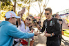 GP AUSTRALIA, George Russell (GBR) Mercedes AMG F1 with fans.
08.04.2022. Formula 1 World Championship, Rd 3, Australian Grand Prix, Albert Park, Melbourne, Australia, Practice Day.
- www.xpbimages.com, EMail: requests@xpbimages.com © Copyright: Bearne / XPB Images