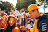 GP AUSTRALIA, Lando Norris (GBR) McLaren with fans.
08.04.2022. Formula 1 World Championship, Rd 3, Australian Grand Prix, Albert Park, Melbourne, Australia, Practice Day.
- www.xpbimages.com, EMail: requests@xpbimages.com © Copyright: Bearne / XPB Images