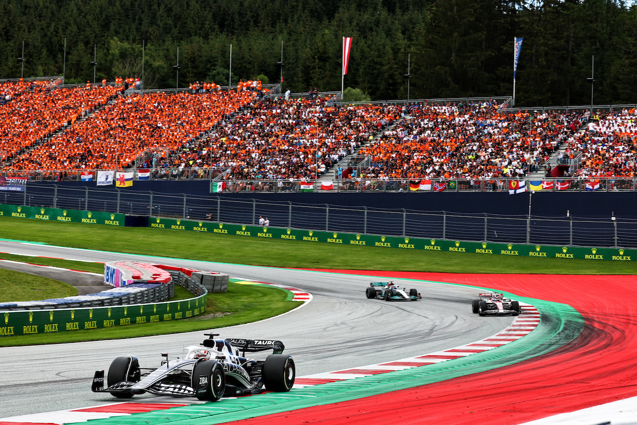 GP AUSTRIA, Pierre Gasly (FRA) AlphaTauri AT03.
10.07.2022. Formula 1 World Championship, Rd 11, Austrian Grand Prix, Spielberg, Austria, Gara Day.
- www.xpbimages.com, EMail: requests@xpbimages.com © Copyright: Charniaux / XPB Images