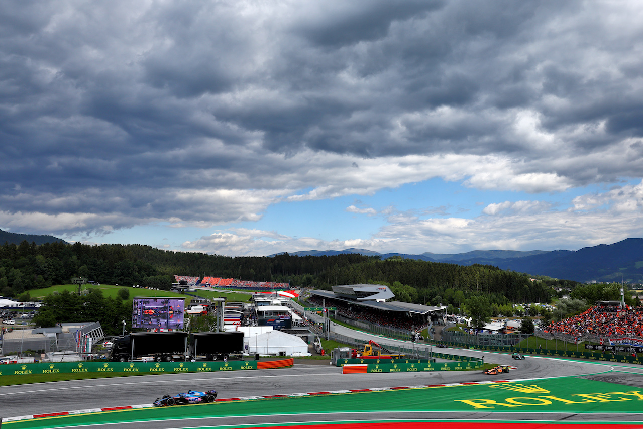 GP AUSTRIA, Fernando Alonso (ESP) Alpine F1 Team A522.
10.07.2022. Formula 1 World Championship, Rd 11, Austrian Grand Prix, Spielberg, Austria, Gara Day.
- www.xpbimages.com, EMail: requests@xpbimages.com © Copyright: Batchelor / XPB Images