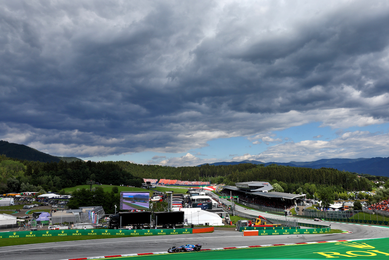 GP AUSTRIA, Esteban Ocon (FRA) Alpine F1 Team A522.
10.07.2022. Formula 1 World Championship, Rd 11, Austrian Grand Prix, Spielberg, Austria, Gara Day.
- www.xpbimages.com, EMail: requests@xpbimages.com © Copyright: Batchelor / XPB Images