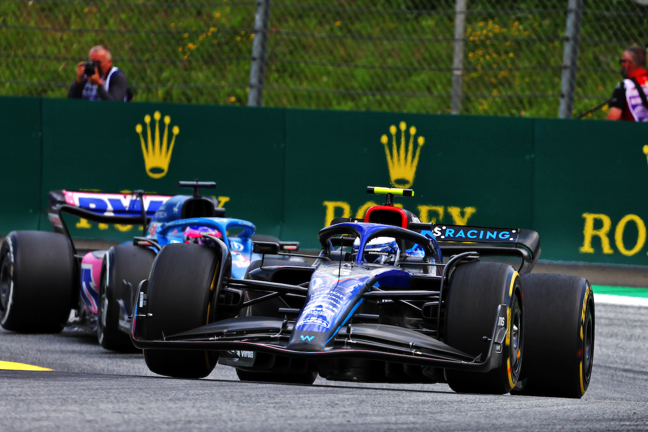 GP AUSTRIA, Nicholas Latifi (CDN) Williams Racing FW44.
10.07.2022. Formula 1 World Championship, Rd 11, Austrian Grand Prix, Spielberg, Austria, Gara Day.
- www.xpbimages.com, EMail: requests@xpbimages.com © Copyright: Batchelor / XPB Images
