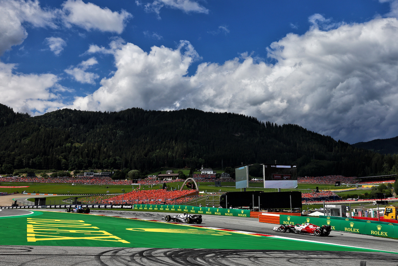 GP AUSTRIA, Guanyu Zhou (CHN) Alfa Romeo F1 Team C42.
10.07.2022. Formula 1 World Championship, Rd 11, Austrian Grand Prix, Spielberg, Austria, Gara Day.
- www.xpbimages.com, EMail: requests@xpbimages.com © Copyright: Batchelor / XPB Images