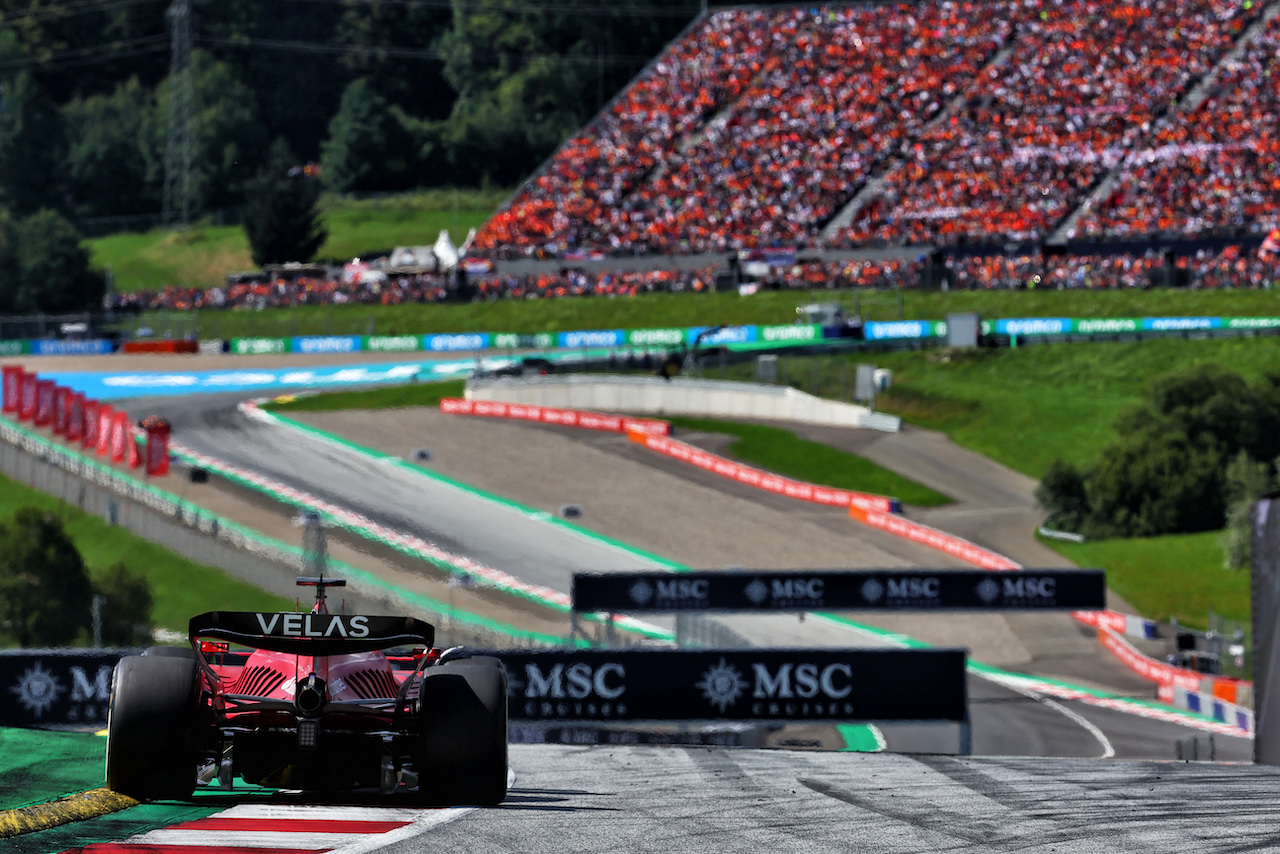 GP AUSTRIA, Charles Leclerc (MON) Ferrari F1-75.
10.07.2022. Formula 1 World Championship, Rd 11, Austrian Grand Prix, Spielberg, Austria, Gara Day.
- www.xpbimages.com, EMail: requests@xpbimages.com © Copyright: Batchelor / XPB Images