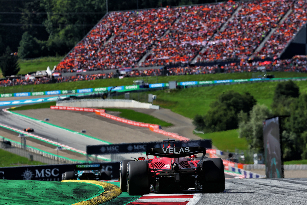 GP AUSTRIA, Charles Leclerc (MON) Ferrari F1-75.
10.07.2022. Formula 1 World Championship, Rd 11, Austrian Grand Prix, Spielberg, Austria, Gara Day.
- www.xpbimages.com, EMail: requests@xpbimages.com © Copyright: Batchelor / XPB Images