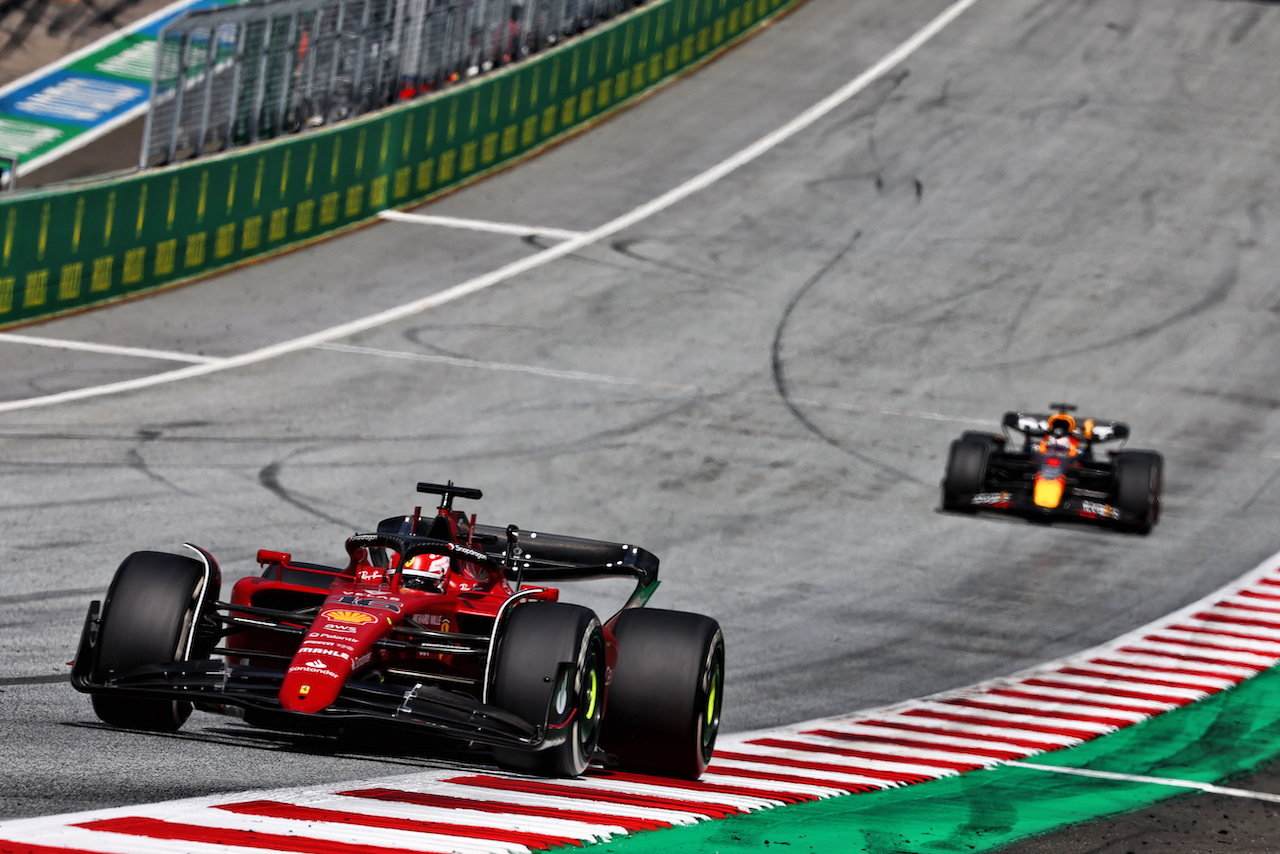GP AUSTRIA, Charles Leclerc (MON) Ferrari F1-75.
10.07.2022. Formula 1 World Championship, Rd 11, Austrian Grand Prix, Spielberg, Austria, Gara Day.
- www.xpbimages.com, EMail: requests@xpbimages.com © Copyright: Batchelor / XPB Images