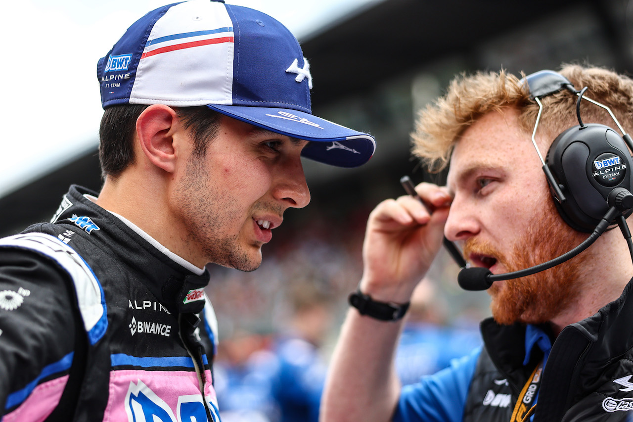 GP AUSTRIA, Esteban Ocon (FRA), Alpine F1 Team 
10.07.2022. Formula 1 World Championship, Rd 11, Austrian Grand Prix, Spielberg, Austria, Gara Day.
- www.xpbimages.com, EMail: requests@xpbimages.com ¬© Copyright: Charniaux / XPB Images