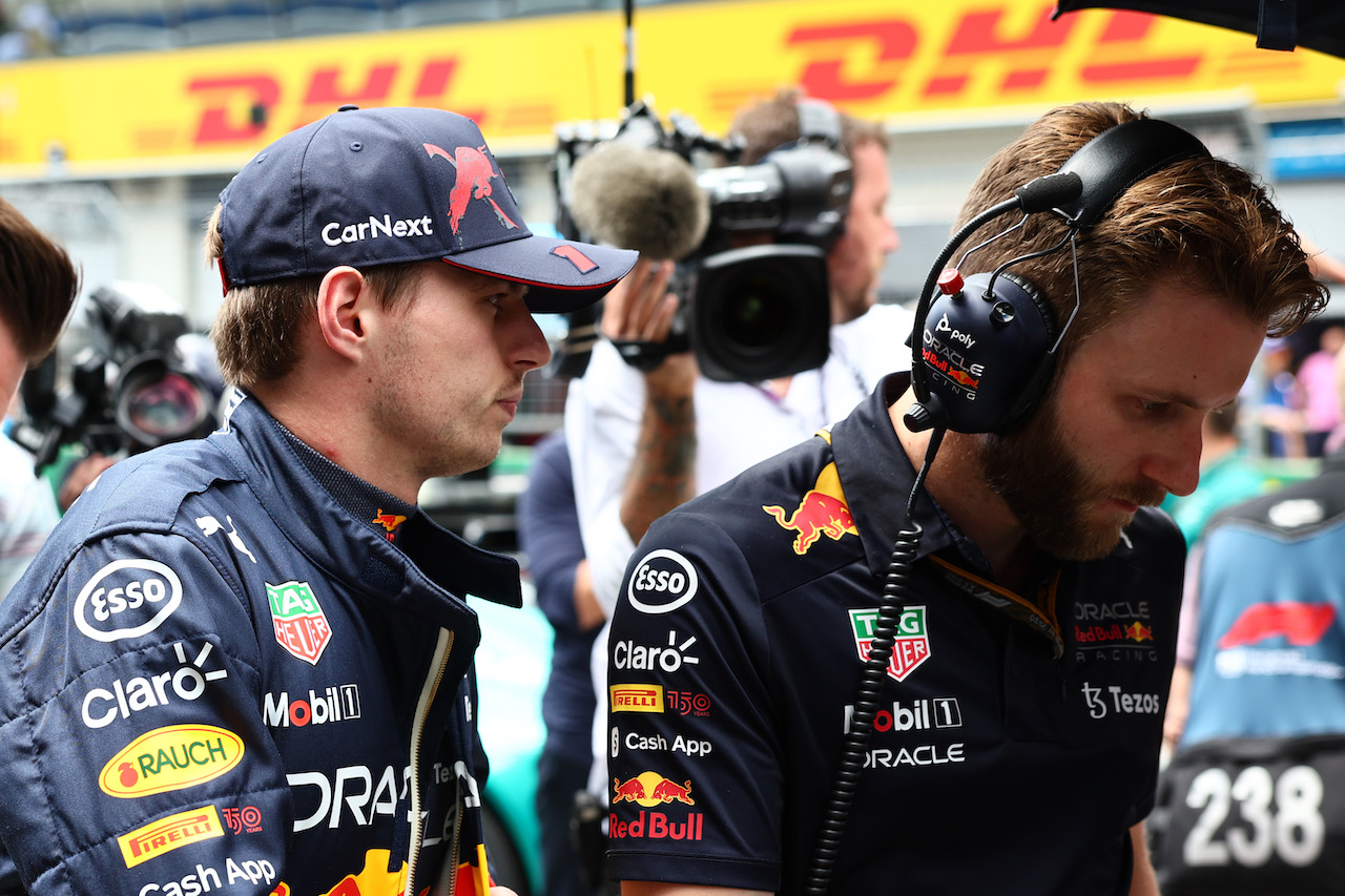 GP AUSTRIA, Max Verstappen (NLD) Red Bull Racing RB18.
10.07.2022. Formula 1 World Championship, Rd 11, Austrian Grand Prix, Spielberg, Austria, Gara Day.
- www.xpbimages.com, EMail: requests@xpbimages.com © Copyright: Batchelor / XPB Images