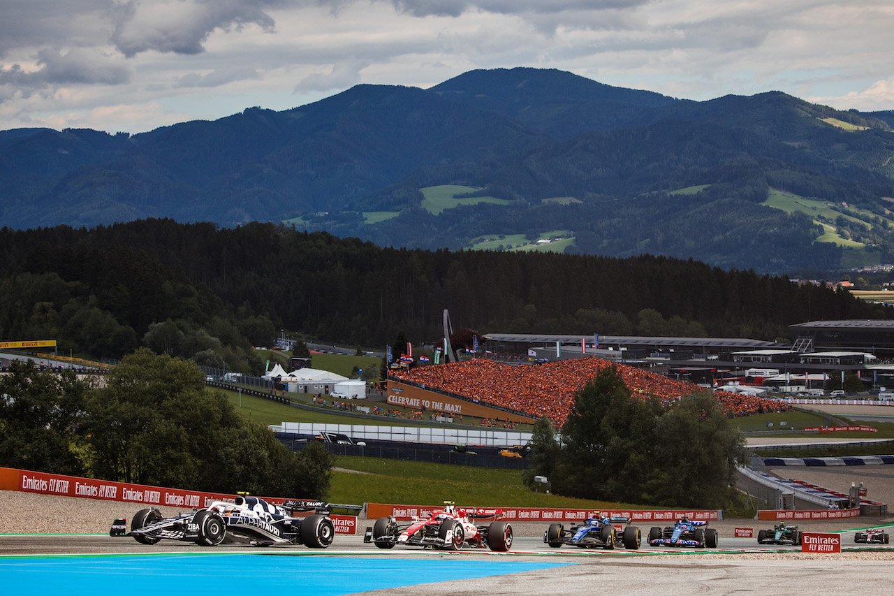 GP AUSTRIA, Yuki Tsunoda (JPN) AlphaTauri AT03.
10.07.2022. Formula 1 World Championship, Rd 11, Austrian Grand Prix, Spielberg, Austria, Gara Day.
- www.xpbimages.com, EMail: requests@xpbimages.com © Copyright: Bearne / XPB Images
