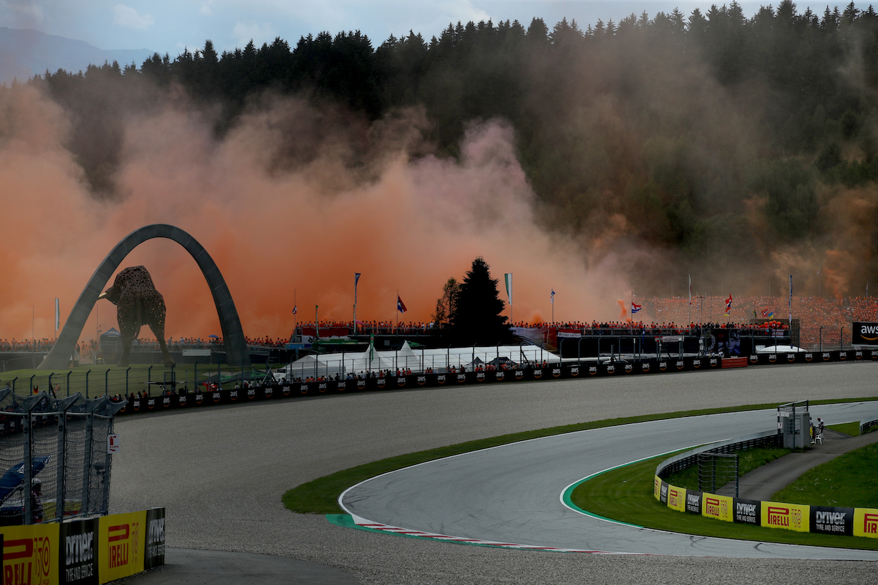 GP AUSTRIA, Circuit Atmosfera.
10.07.2022. Formula 1 World Championship, Rd 11, Austrian Grand Prix, Spielberg, Austria, Gara Day.
 - www.xpbimages.com, EMail: requests@xpbimages.com © Copyright: Coates / XPB Images