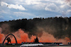 GP AUSTRIA, Circuit Atmosfera - orange smoke released by fans beofre the partenza of the race.
10.07.2022. Formula 1 World Championship, Rd 11, Austrian Grand Prix, Spielberg, Austria, Gara Day.
 - www.xpbimages.com, EMail: requests@xpbimages.com © Copyright: Coates / XPB Images