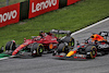 GP AUSTRIA, Max Verstappen (NLD) Red Bull Racing RB18 e Charles Leclerc (MON) Ferrari F1-75 battle for position.
10.07.2022. Formula 1 World Championship, Rd 11, Austrian Grand Prix, Spielberg, Austria, Gara Day.
 - www.xpbimages.com, EMail: requests@xpbimages.com © Copyright: Coates / XPB Images